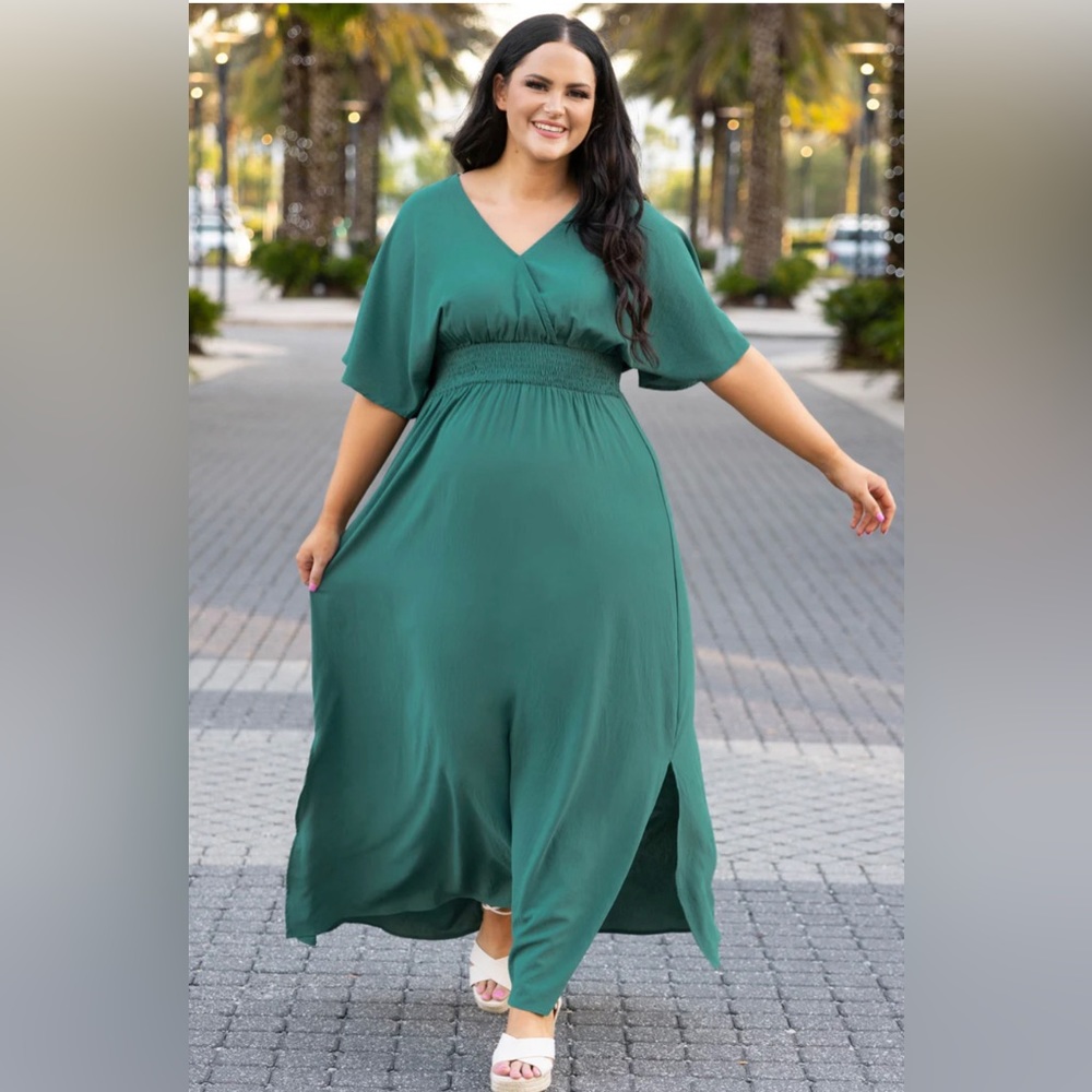 Feeling Good Maxi Dress - Teal bought from Chic Soul